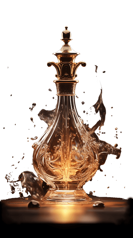 Luxury perfume bottle