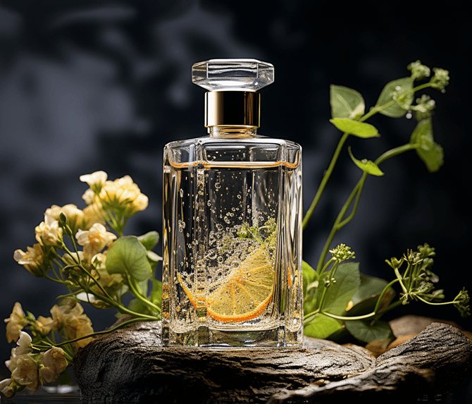 Luxury perfume display
